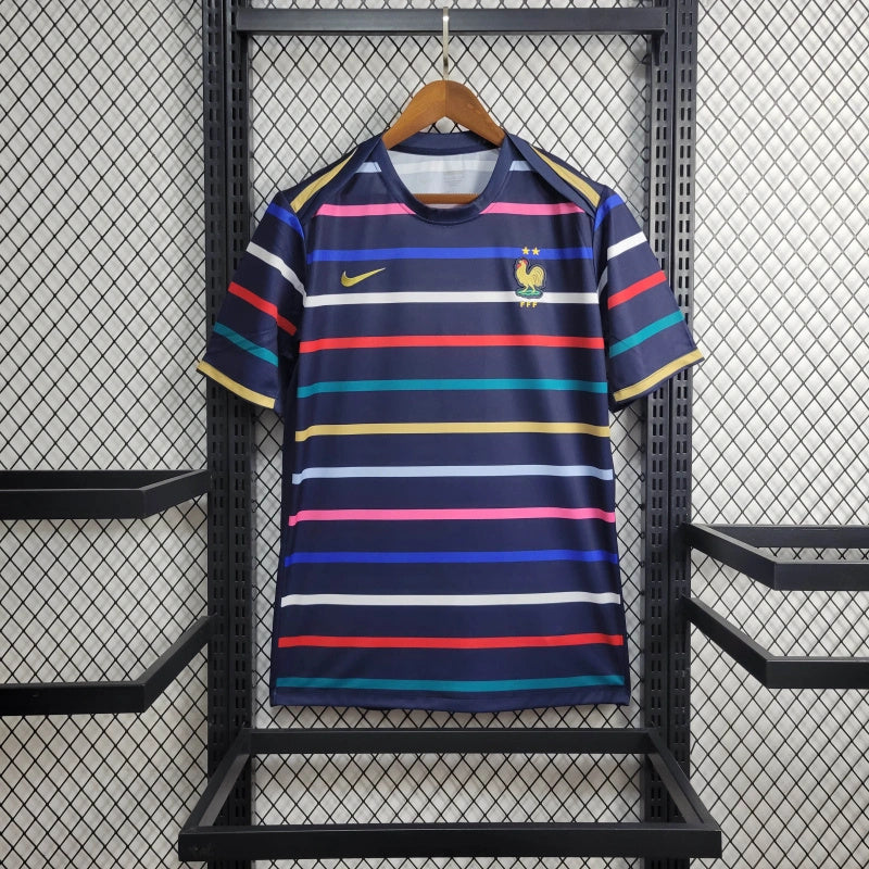 CAMISA DA SELEÇÃO DA FRANÇA 24/25 MULTICOLOR