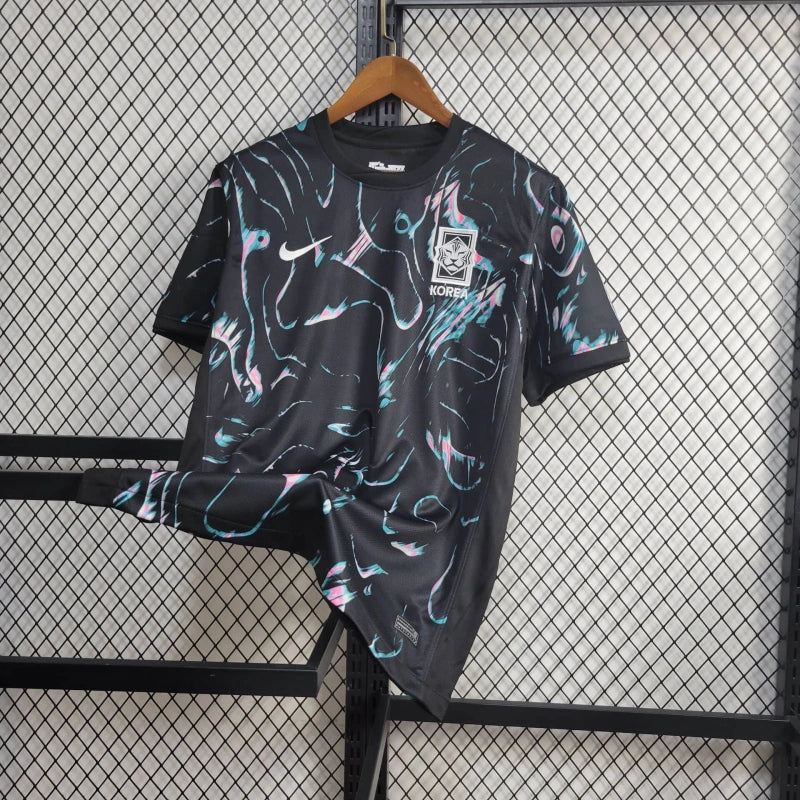 CAMISA DA SELEÇÃO DA KOREA DO SUL 24/25 PRETO