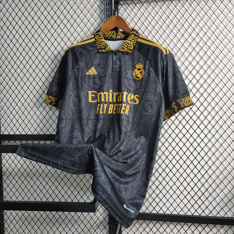 CAMISA DO REAL MADRID 23/24 BLACK CONCEITO