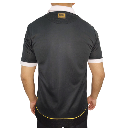 Camisa do VASCO DA GAMA 2023 Camisas Negras Kappa (Preto)