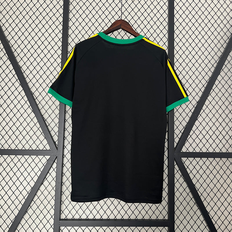 CAMISA DA SELEÇÃO DA JAMAICA 24/25 PRETO