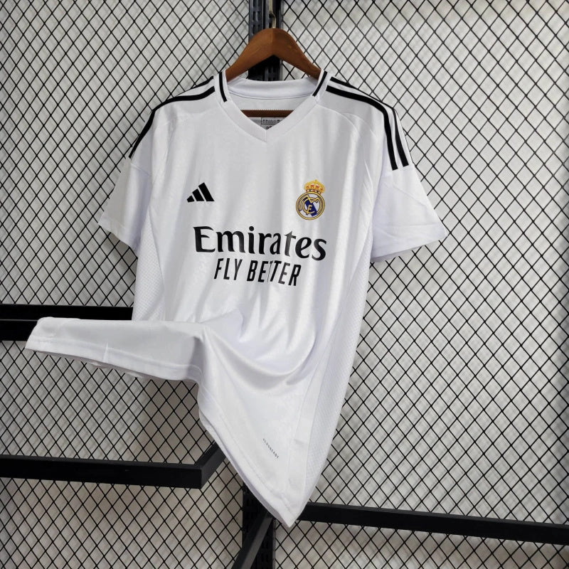 CAMISA DO REAL MADRID 24/25 BRANCO