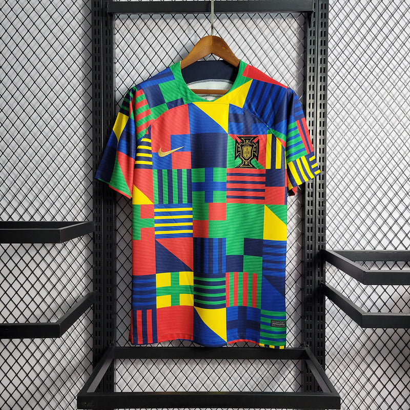 CAMISA DA SELEÇÃO DO PORTUGAL 22/23 MULTICOLOR