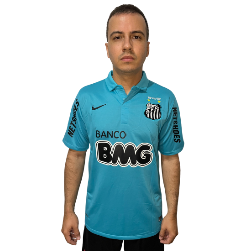 Camisa SANTOS RETRÔ 2012 ALTERNATIVO NIKE (AZUL)