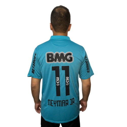 Camisa SANTOS RETRÔ 2012 ALTERNATIVO NIKE (AZUL)