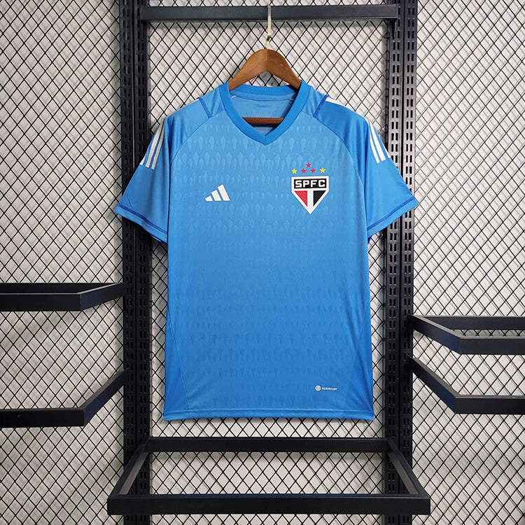 CAMISA DO SÃO PAULO 23/24 AZUL GOLEIRO