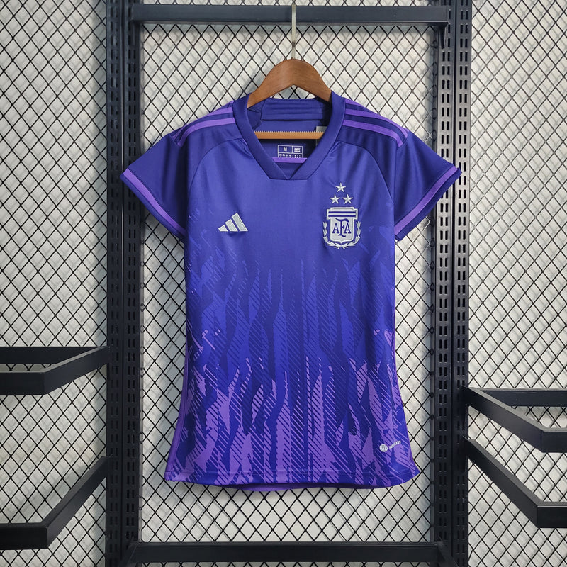 CAMISA FEMININA DO ARGENTINA 23/24 AZUL