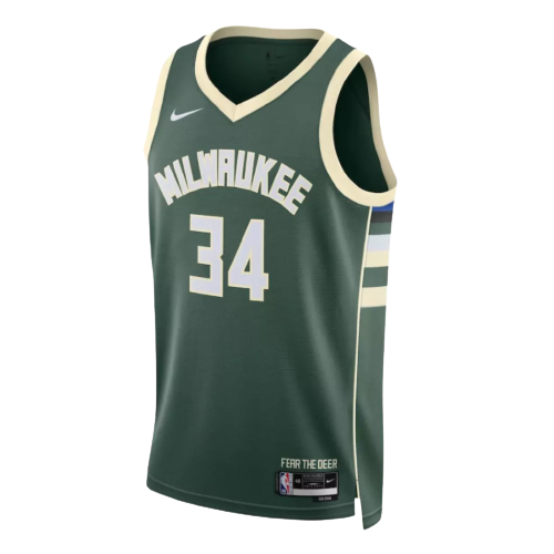 Regata Milwaukee Bucks - Giannis Antetokounmpo - 2022/23 Swingman Jersey - Verde