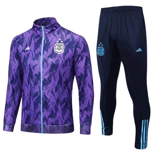 Agasalho de Viagem Seleção Argentina - Masculino - Roxo