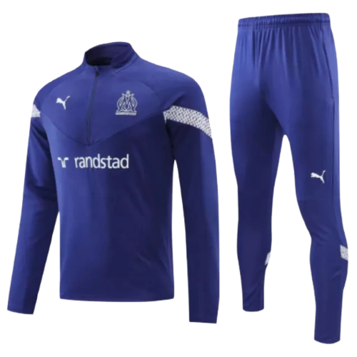 Conjunto de Treino Olympique de Marseille - Masculino - Azul