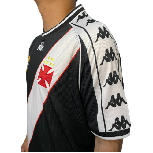 Camisa VASCO KAPPA 1999/2000 (Retrô) (PRETA)