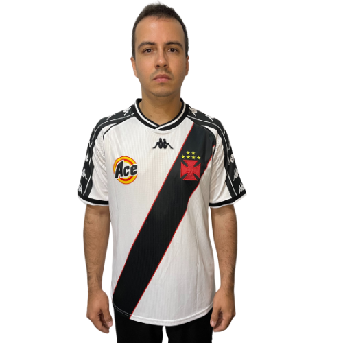 Camisa Retrô Vasco da Gama 1999 Away (BRANCA)